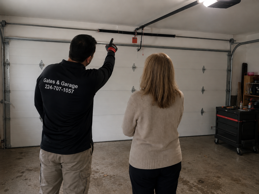 Garage Door Repair in Evanston