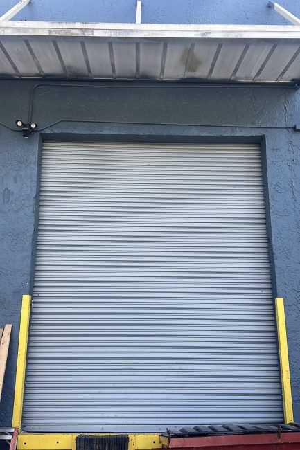 Commercial roll-up garage door service in North Shore Illinois