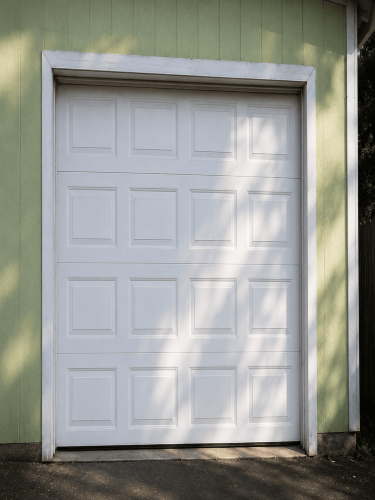 Commercial roll-up garage door repair service in North Shore Illinois